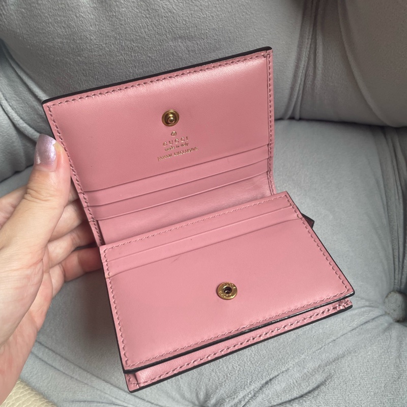 98新 Gucci小錢包卡包 日本限定款 無附件-3