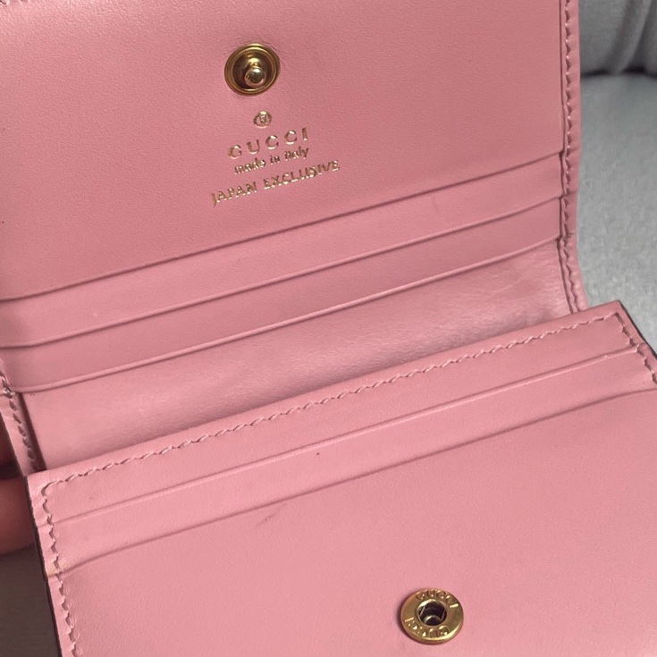 98新 Gucci小錢包卡包 日本限定款 無附件-6