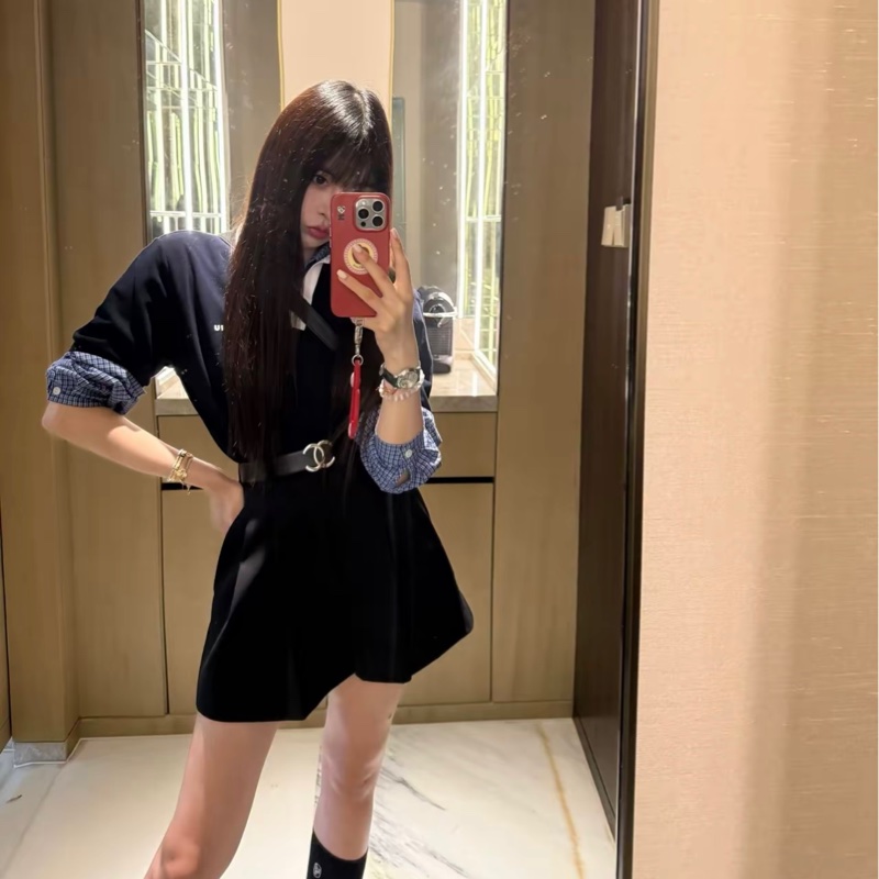 CHANEL 香奈兒 Logo牛皮 皮帶 女款 黑色 寬3CM-2