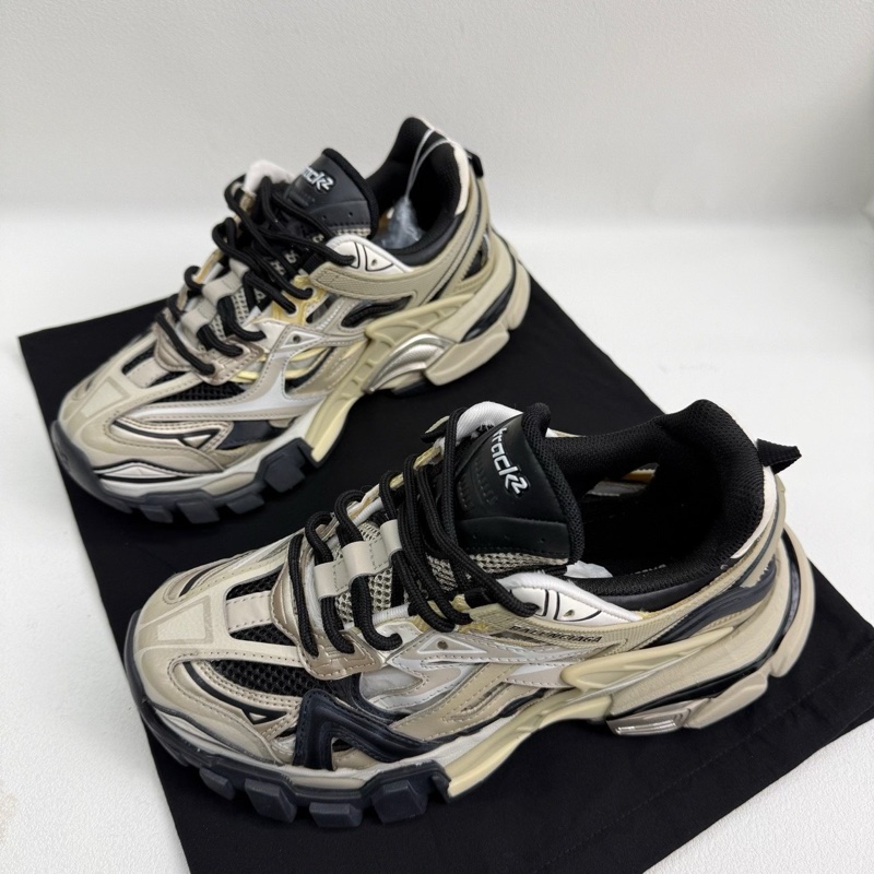 Balenciaga巴黎世家 Track 2.0 生活休閒鞋 黑棕 36碼-0