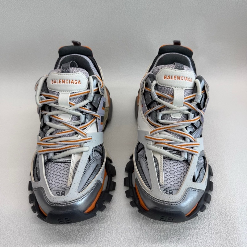 Balenciaga巴黎世家 Track 系帶圓頭 灰色 新配色 38碼-1