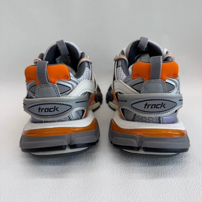 Balenciaga巴黎世家 Track 系帶圓頭 灰色 新配色 38碼-3