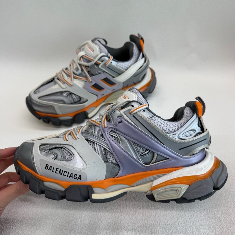 Balenciaga巴黎世家 Track 系帶圓頭 灰色 新配色 38碼-7