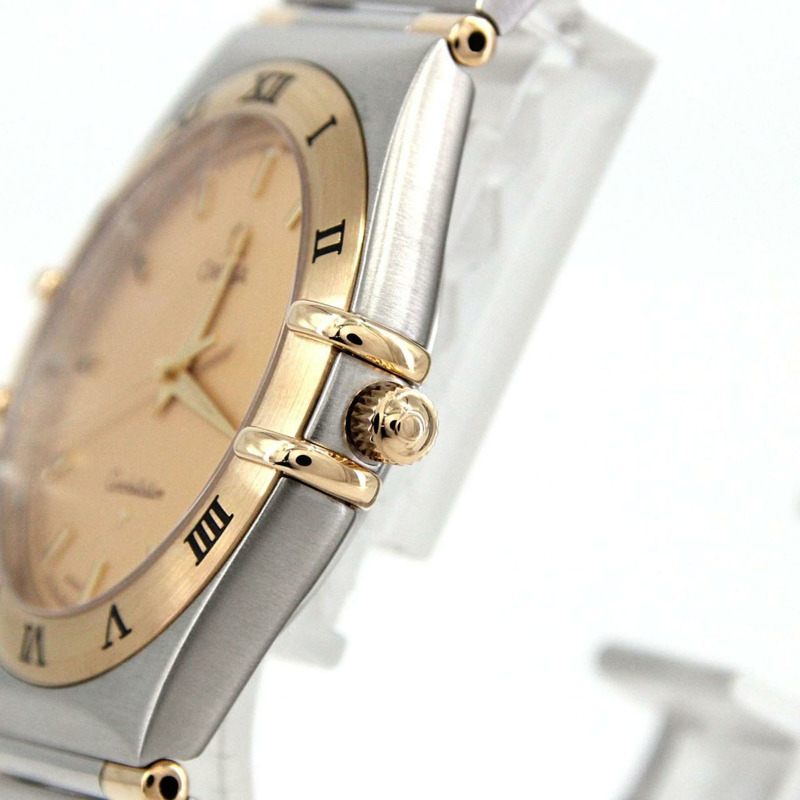 歐米茄星座系列雙色1312.10 SSxYG石英錶-3