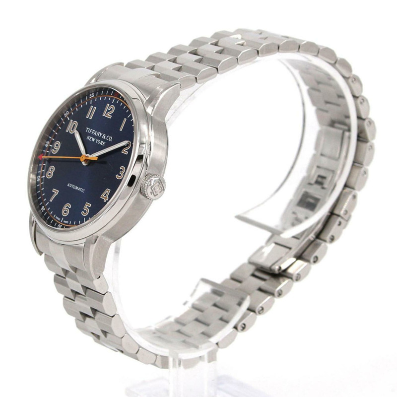 Tiffany & Co.) CT60 34668337 不鏽鋼自動腕錶-1
