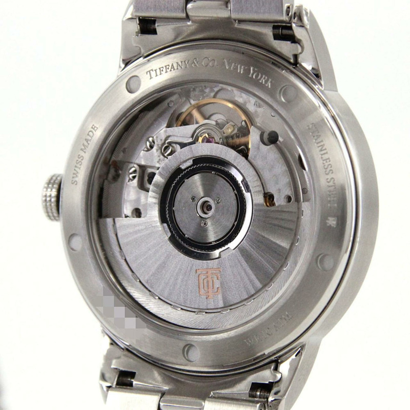 Tiffany & Co.) CT60 34668337 不鏽鋼自動腕錶-4