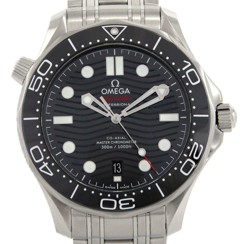 歐米茄海馬系列300公尺潛水錶 210.30.42.20.01.001 不鏽鋼自動腕錶-0