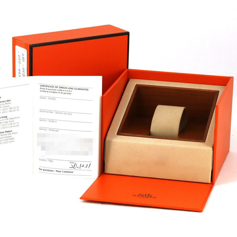 愛馬仕 Clipper CL4.210 不鏽鋼石英錶-8