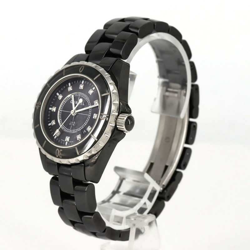 香奈兒 J12 33毫米陶瓷12P H1625 石英錶-1
