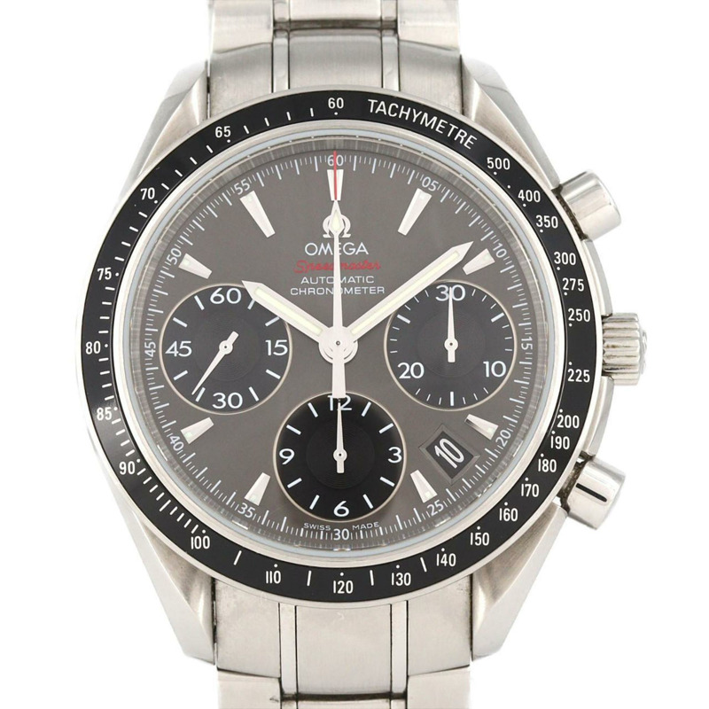 歐米茄超霸系列日期顯示腕錶 323.30.40.40.06.001 不鏽鋼自動腕錶-0