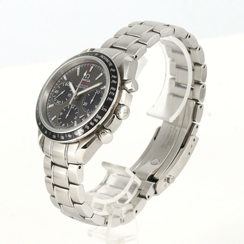 歐米茄超霸系列日期顯示腕錶 323.30.40.40.06.001 不鏽鋼自動腕錶-1