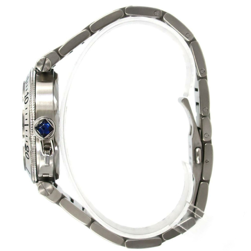 卡地亞 Pasha Seatimer W31080M7 不鏽鋼自動腕錶-2