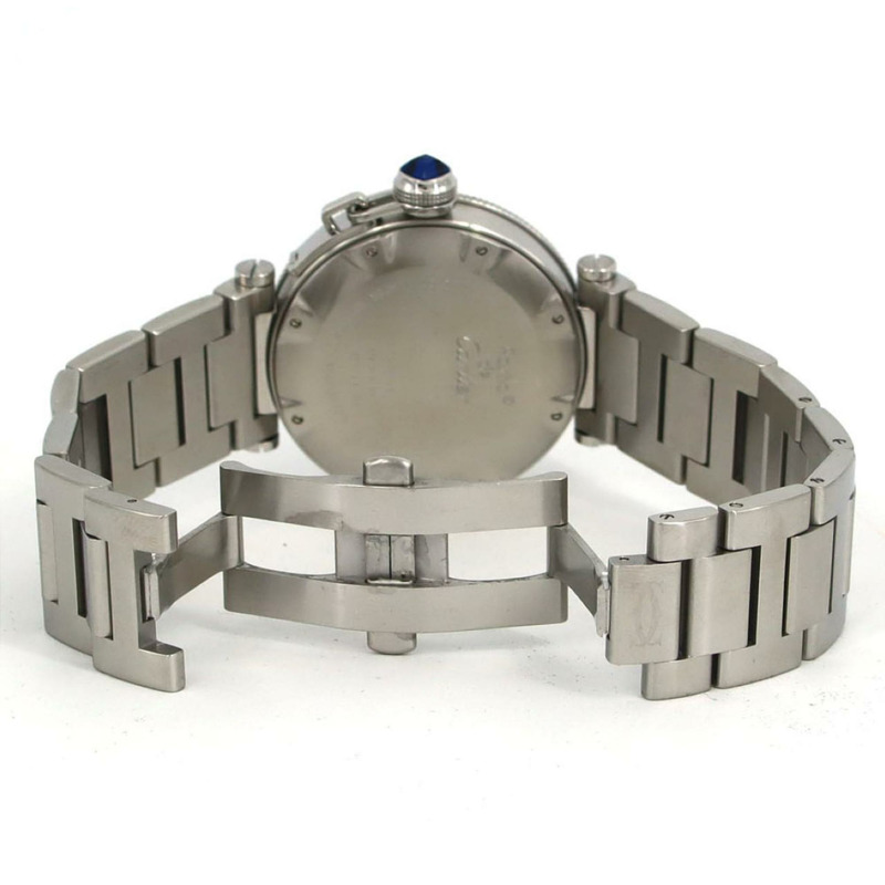 卡地亞 Pasha Seatimer W31080M7 不鏽鋼自動腕錶-6