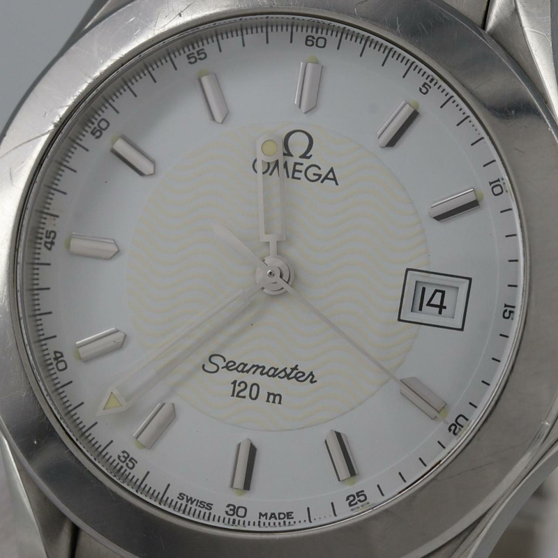 歐米茄海馬120 2511.21 精鋼石英錶-5