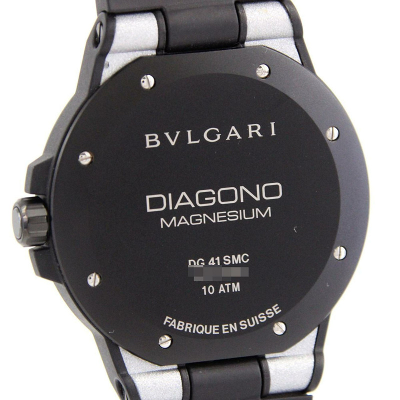 寶格麗 Diagono 鎂合金 DG41SMC DG41C6SMCVD & PEEK 自動腕錶-5