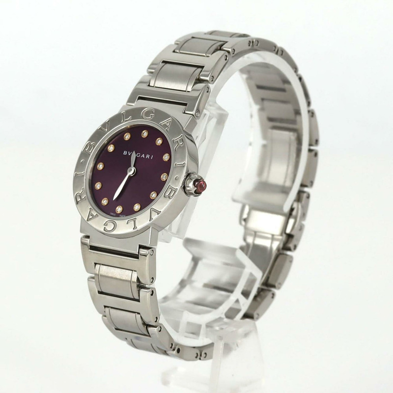 寶格麗 12P BBL26S BBL26C7SS 12 SS 石英錶-1