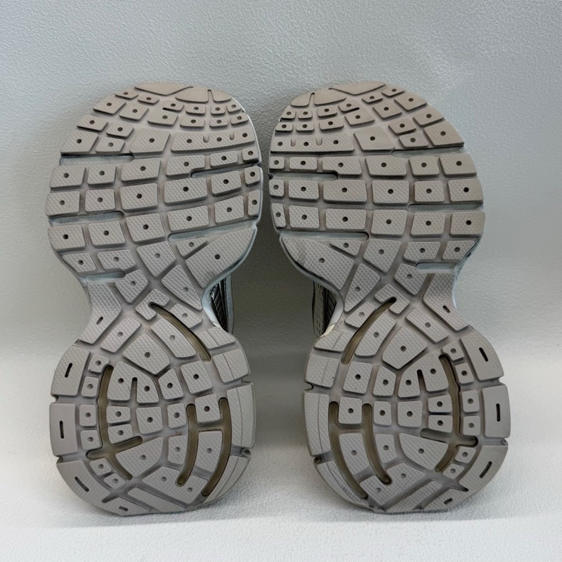 Balenciaga巴黎世家 3XL 網布皮革 老爹鞋 香檳色 36碼-5