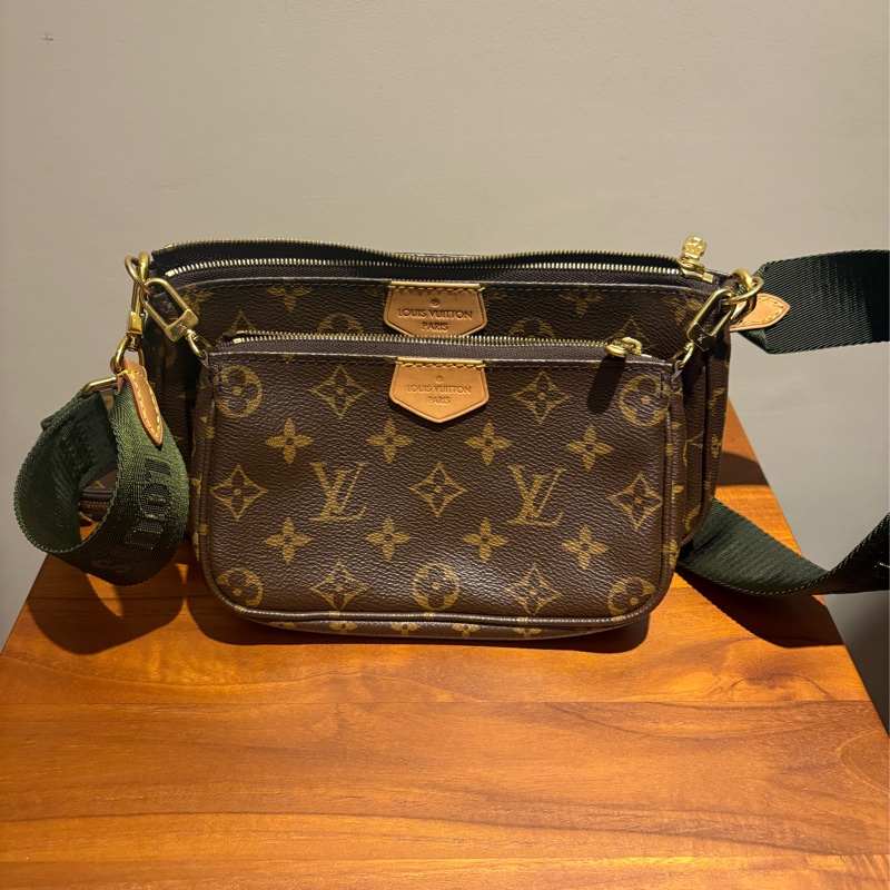 LV 五合一綠背袋-0