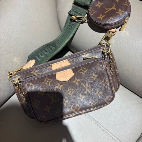 LV 五合一綠背袋
