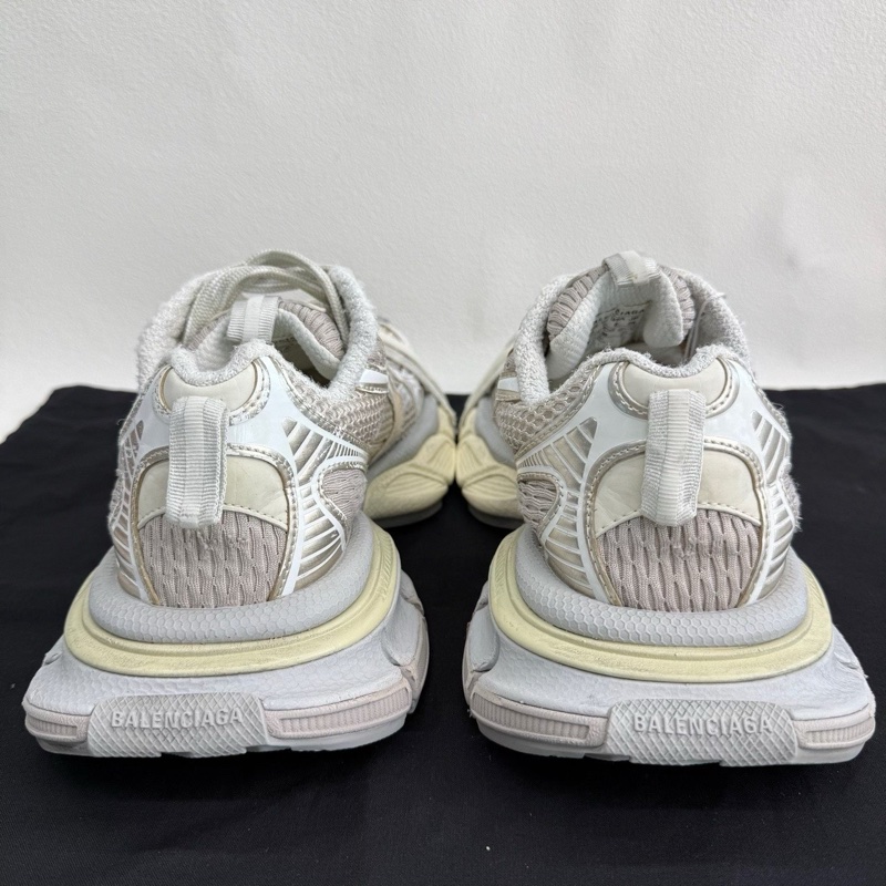 Balenciaga巴黎世家 3XL 做舊 低幫老爹鞋 淺米色38碼-4