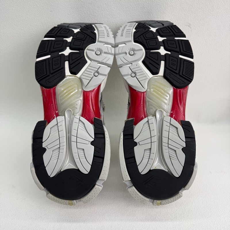 Balenciaga巴黎世家 Runner 2.0圓頭系帶厚底 銀色 41碼-6