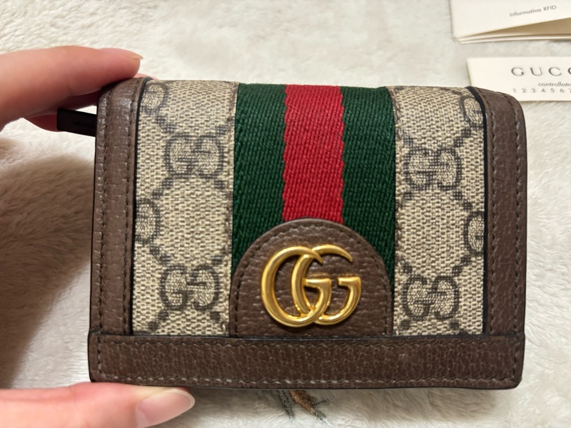 Gucci mini短夾-1
