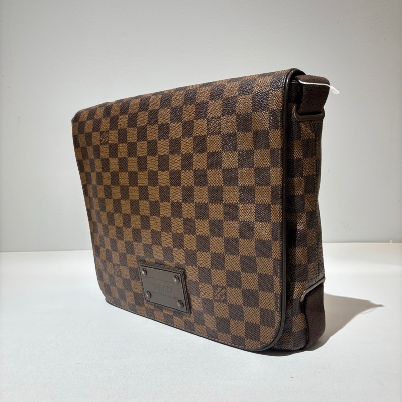 LV路易威登 棋盤格郵差 翻蓋包 尺寸:32*26 無附件-3