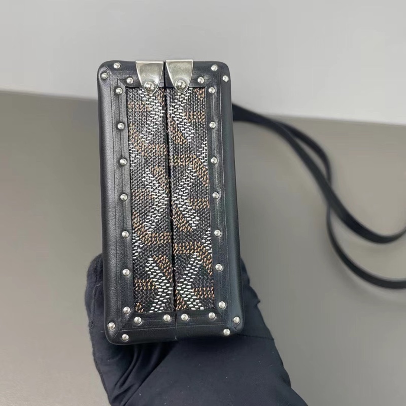 Goyard 老花相機硬盒子包16.5*11*5 98新配件塵袋-5