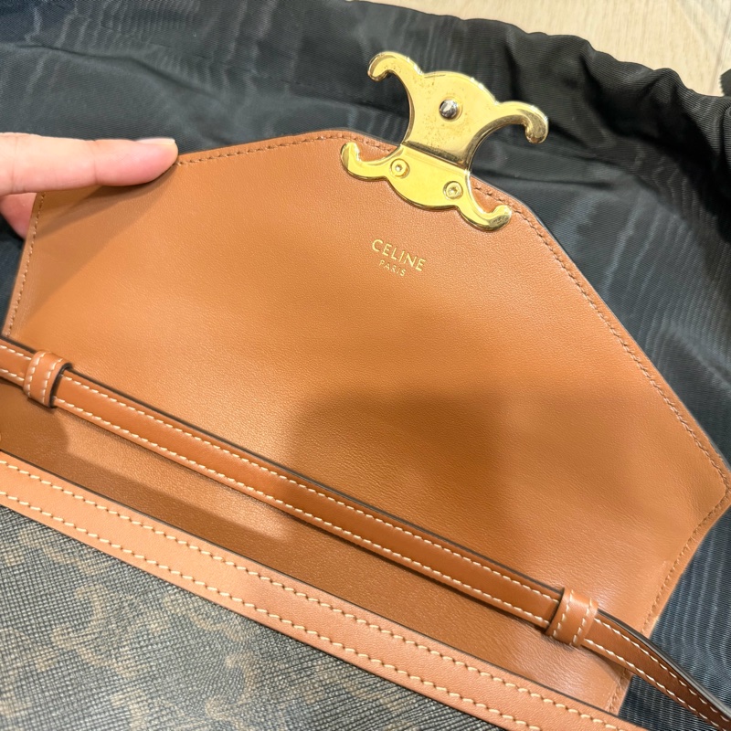 CELINE enveloppe triomphe 老花 信封包 WOC-2