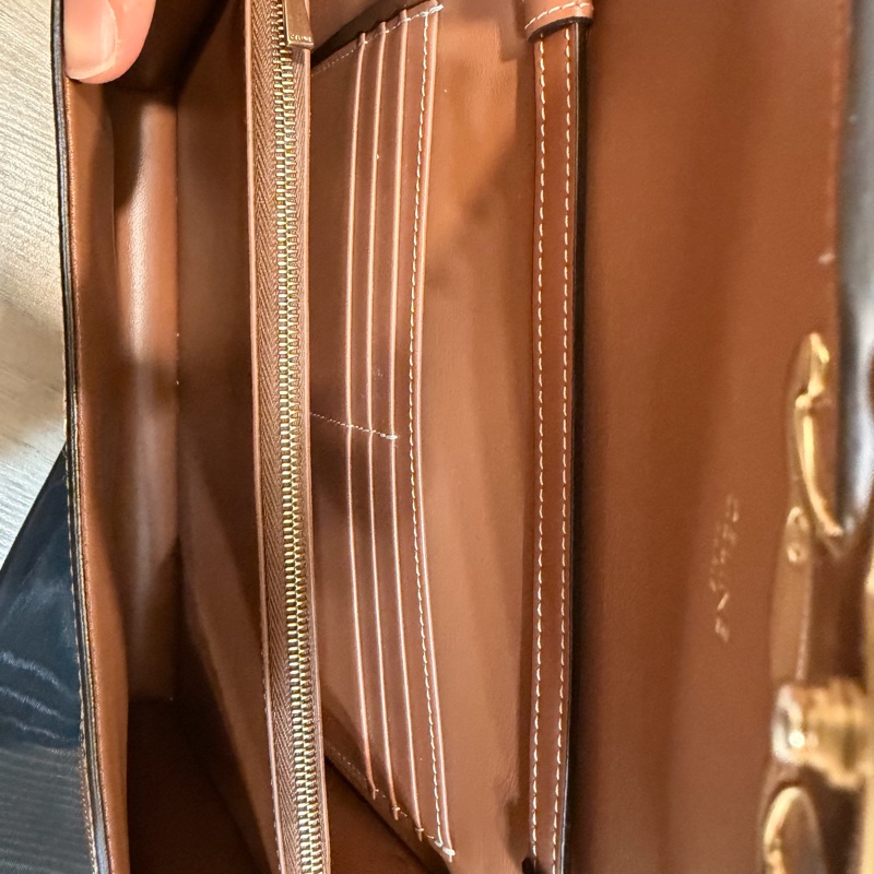 CELINE enveloppe triomphe 老花 信封包 WOC-8