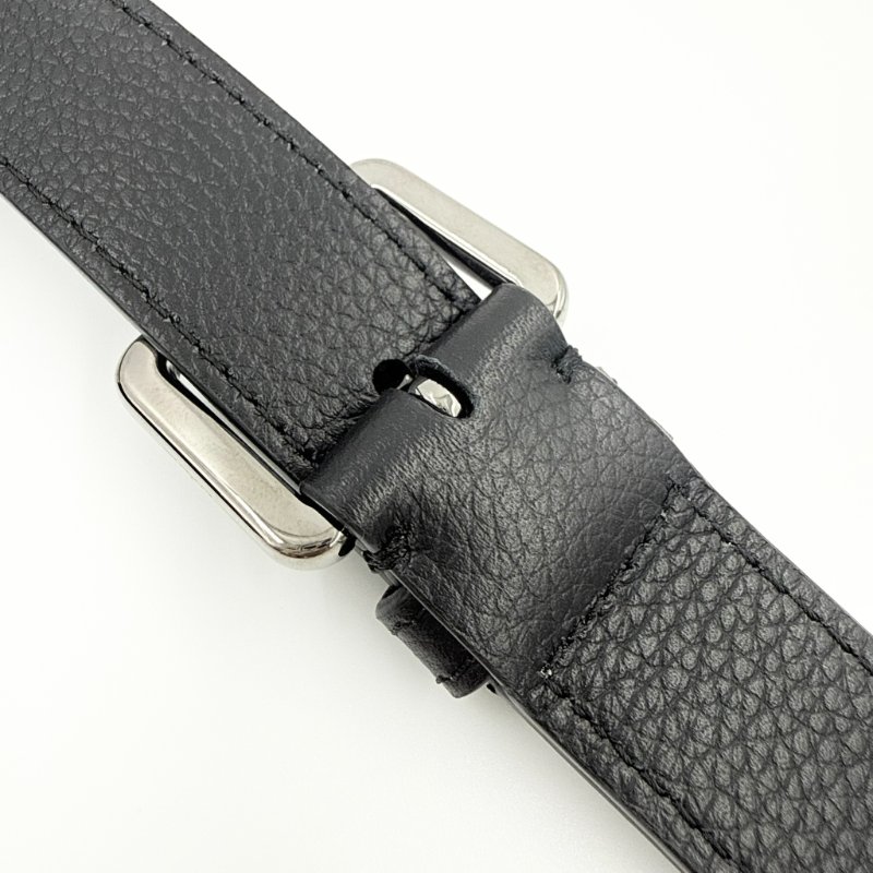 CHRISTIAN DIOR - 黑色牛皮銀釦緹花Weekender 25 包-23