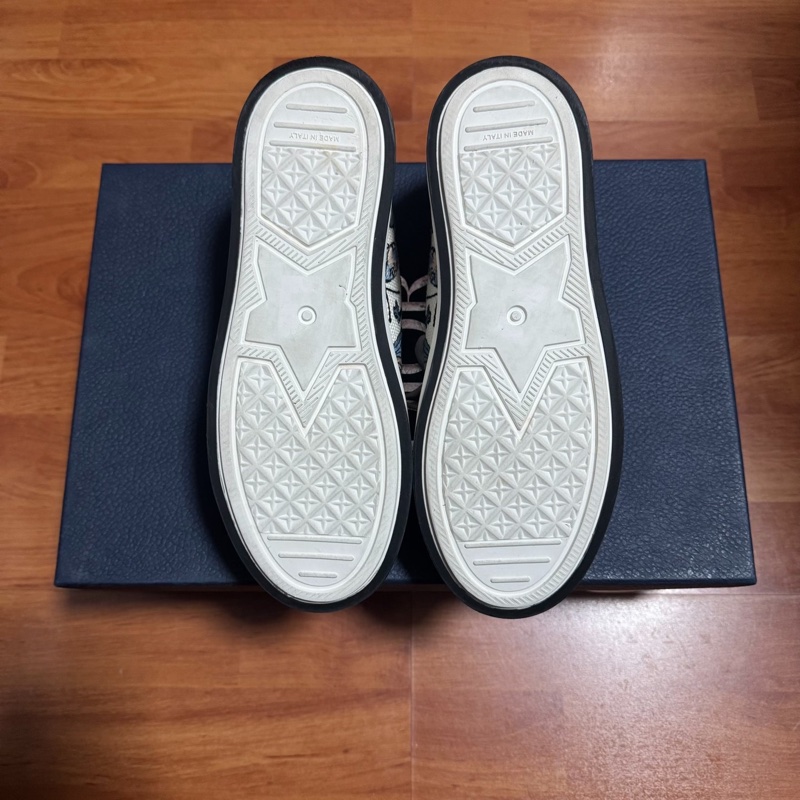 Dior迪奧蝴蝶刺繡低幫板鞋 Walk'n'Dior藍白色 37.5碼-7