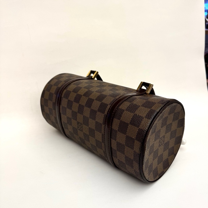 Lv路易威登 棋盤格巴比龍 圓筒包 經典手提包 尺寸：27*13 附件：無-2