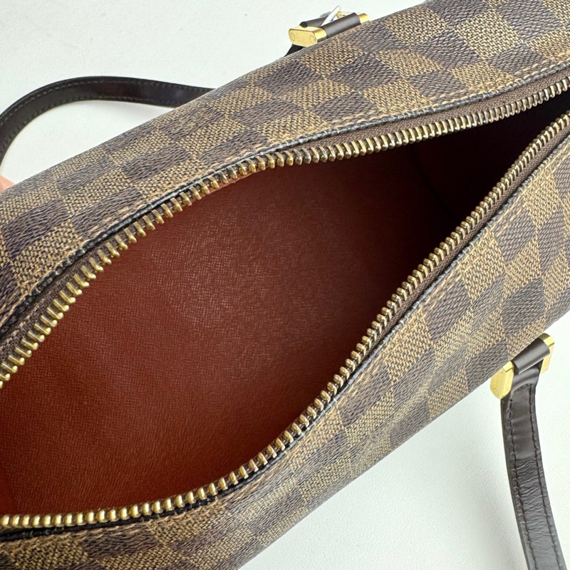 Lv路易威登 棋盤格巴比龍 圓筒包 經典手提包 尺寸：27*13 附件：無-4