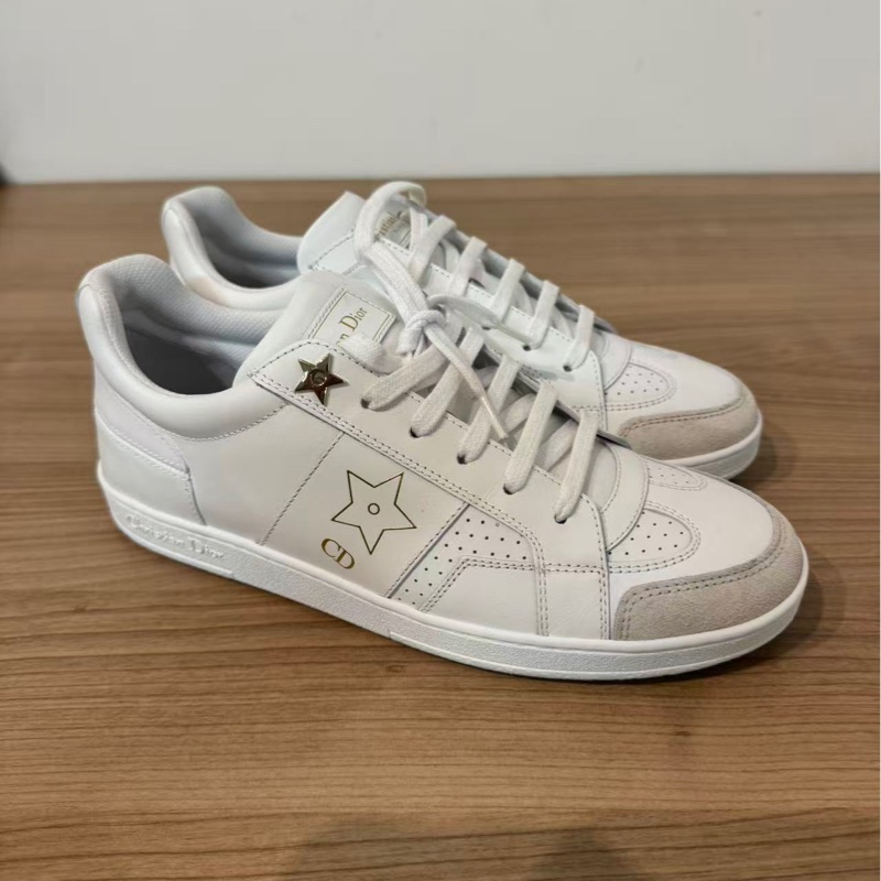 未使用 dior迪奧小白鞋休閒運動鞋-0