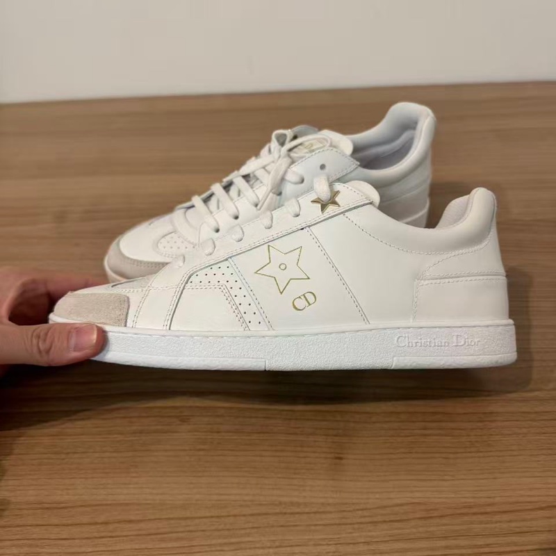 未使用 dior迪奧小白鞋休閒運動鞋-3
