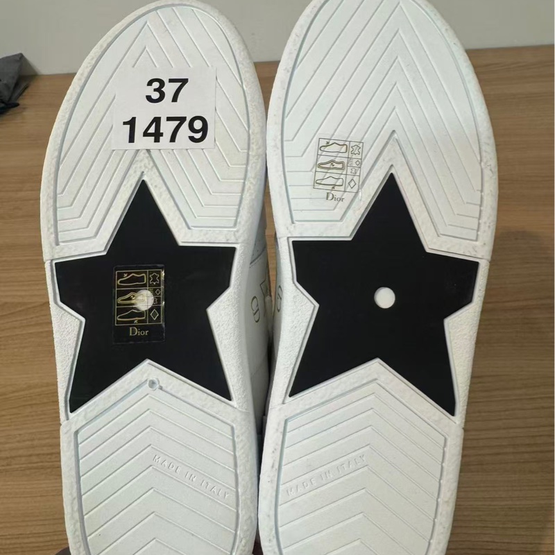 未使用 dior迪奧小白鞋休閒運動鞋-4