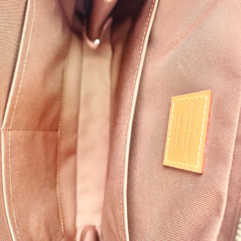 LV 秀款老花 soft trunk 郵差包33x23x5.5cm 98新配件肩帶購證-2