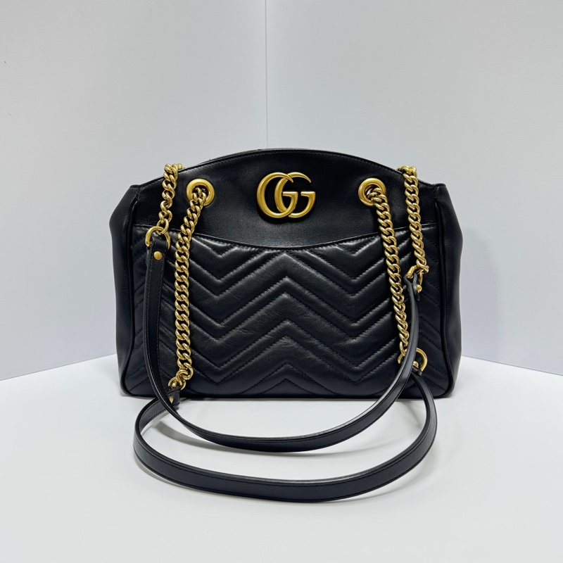 【超!級!新】 GUCCI Marmont 古馳 馬夢托特包 (專櫃95,000)-0
