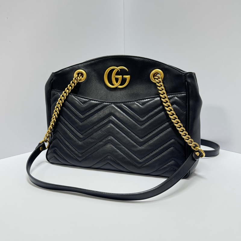 【超!級!新】 GUCCI Marmont 古馳 馬夢托特包 (專櫃95,000)-12