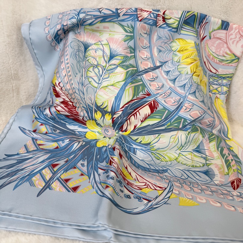 Hermes✨太平之舞 Danse pacifique 90 絲巾-2