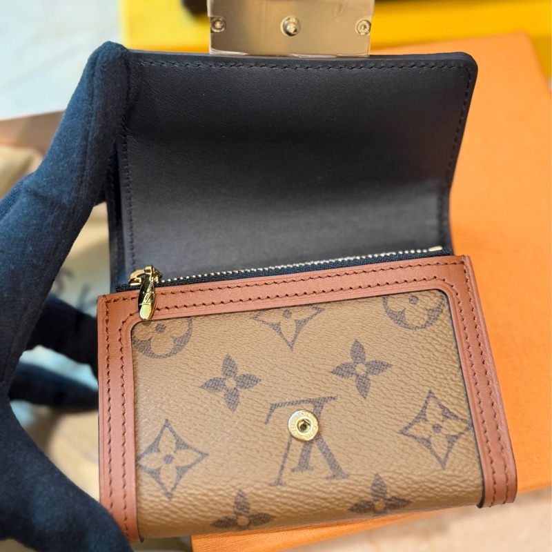 LV 老花經典錢包 三折短夾🖤 超級新!達芙妮-8