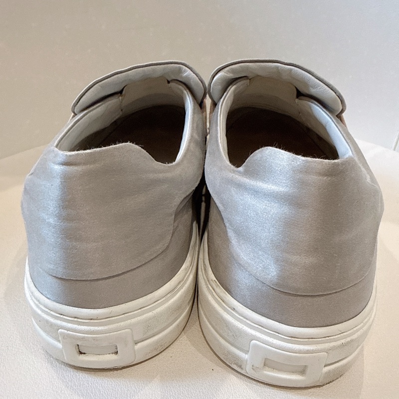 Roger vivier✨RV鑽釦緞面平底鞋休閒鞋 #38.5-4