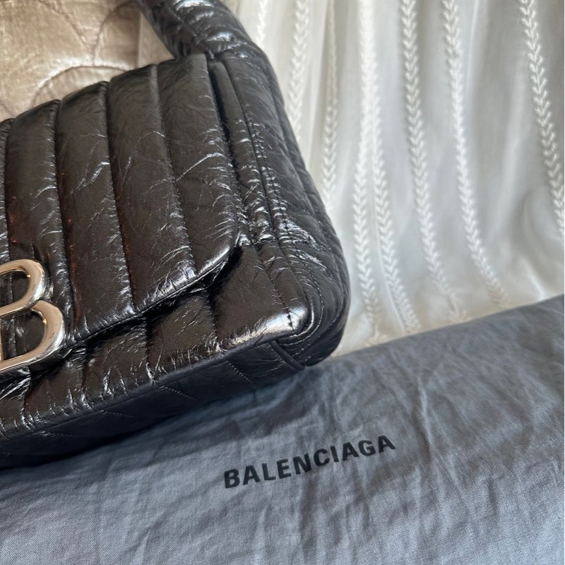 巴黎世家 包 包包 腋下包 閒置品 有專櫃影印單副本 BALENCIAGA Small Monaco bag 托特包-12