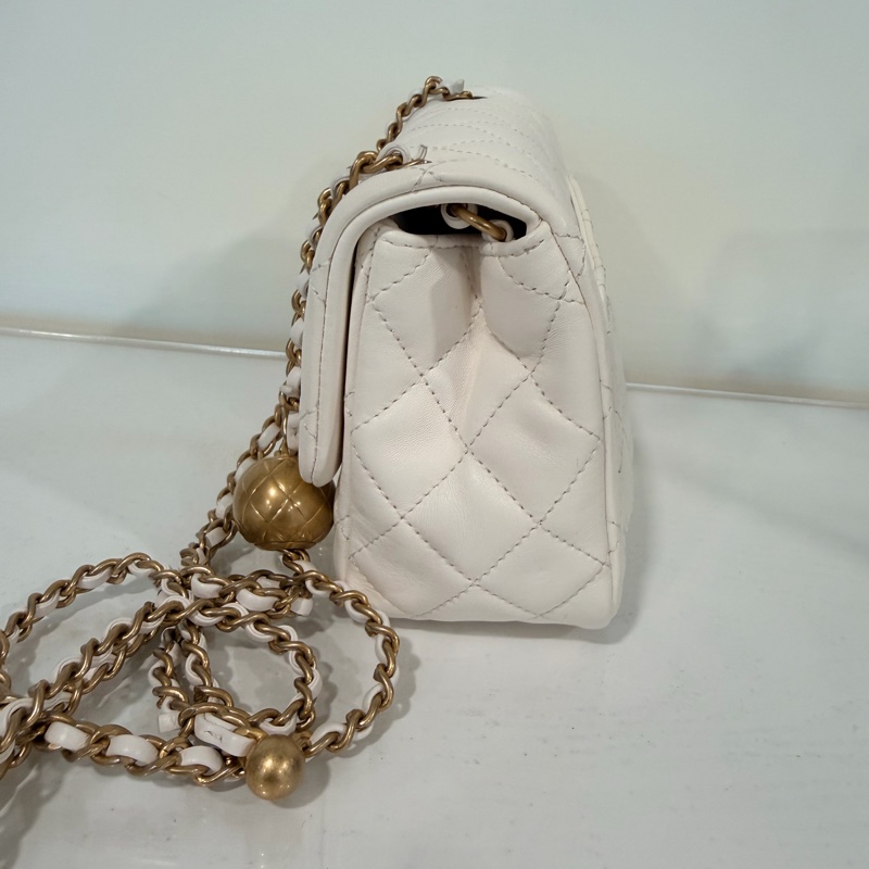 Chanel 白色金球🤍絕美天使顏色-3