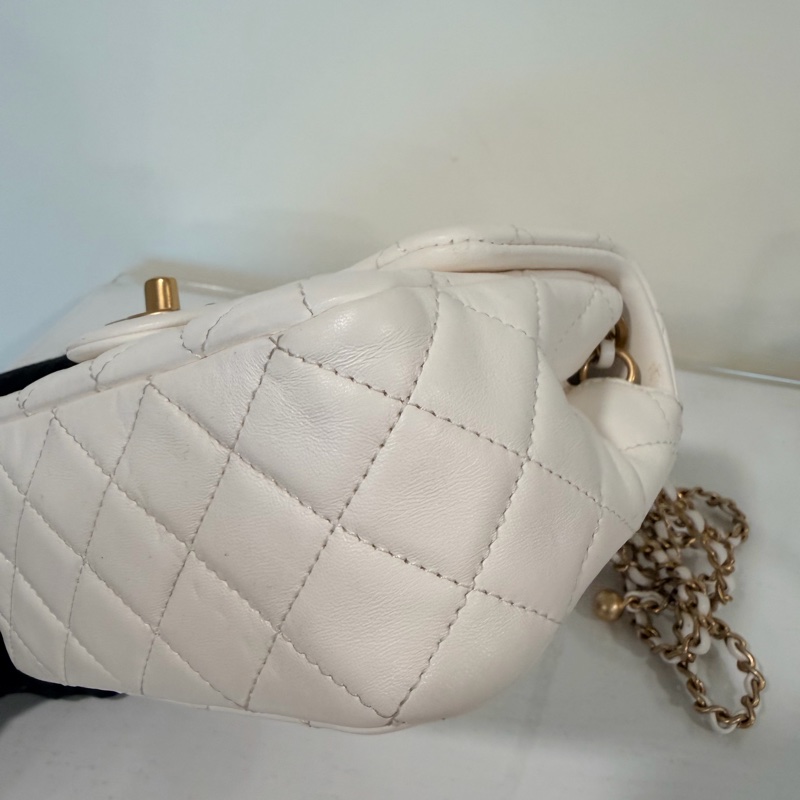 Chanel 白色金球🤍絕美天使顏色-8