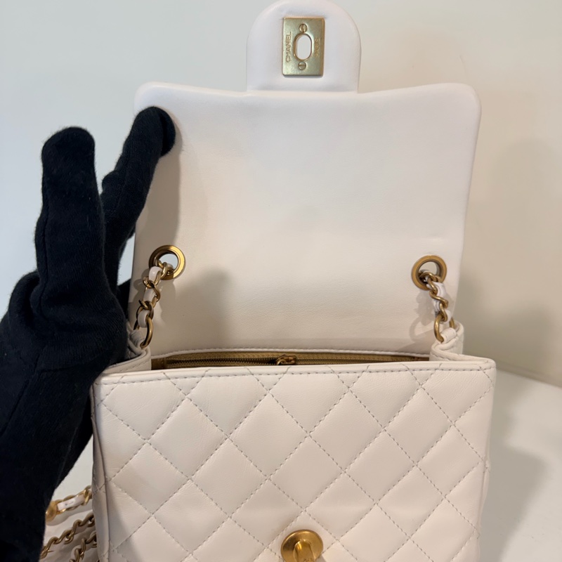 Chanel 白色金球🤍絕美天使顏色-14