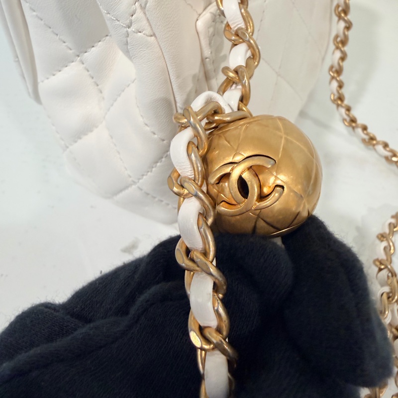 Chanel 白色金球🤍絕美天使顏色-21