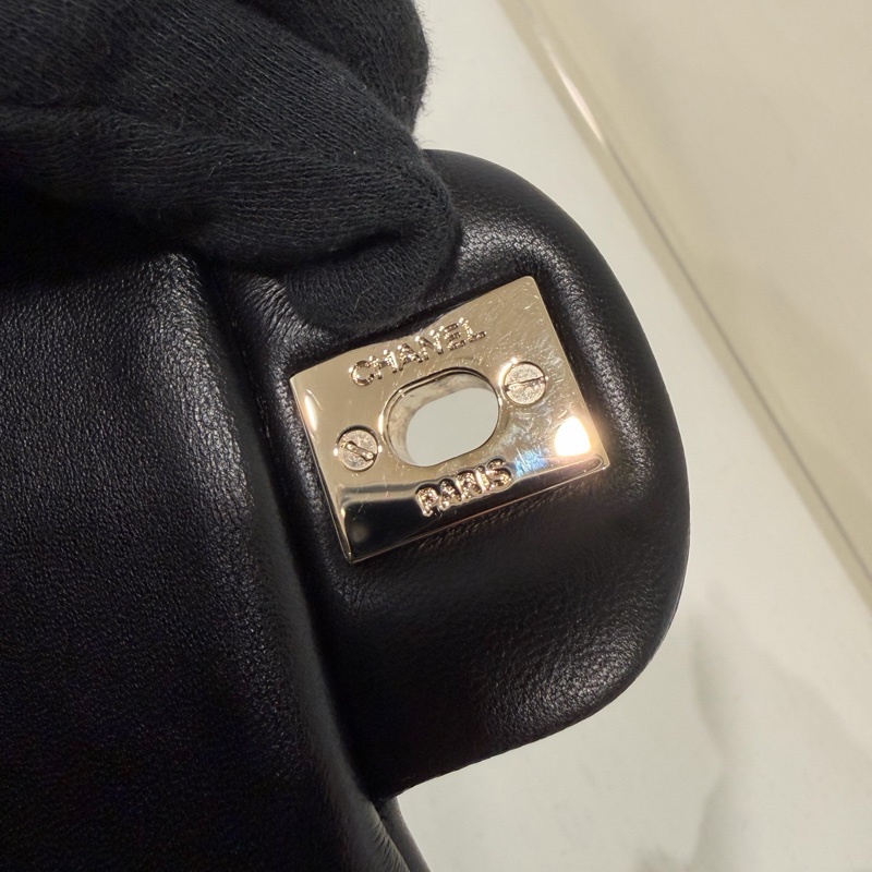 Chanel 粉色滾邊 拼色包 🩷敲可愛-8