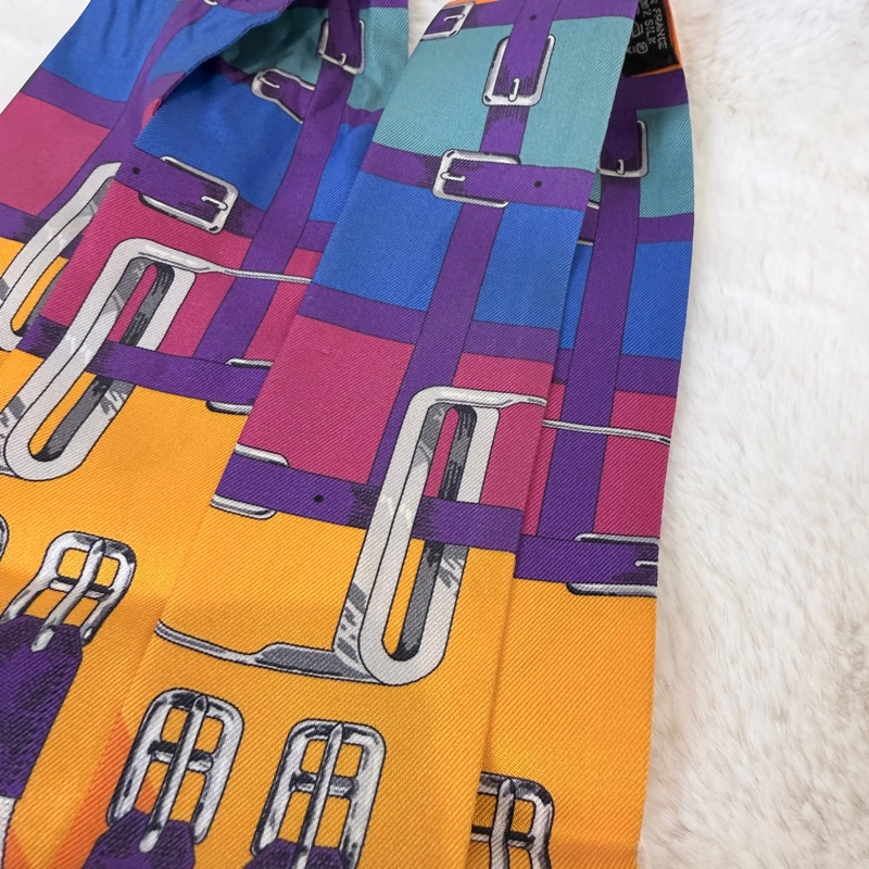 Hermes✨Twilly 絲巾 二條一組-3